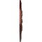 Ekena Millwork Rose and Ribbon Ceiling Medallion (Canopies up to 4"), 23 5/8"OD x 4"ID x 1 1/2"P, Antique Copper CM23ROACS - alternate 3